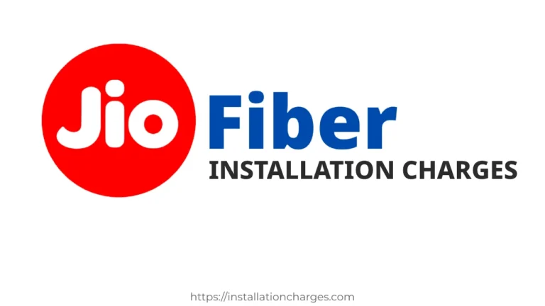 Jio Fiber Installation Charges